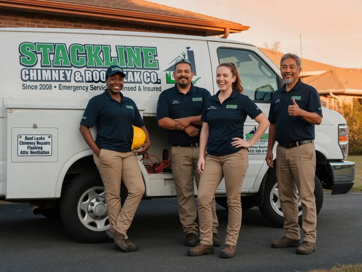 Chimney flashing repair company in Ransom Canyon, TX